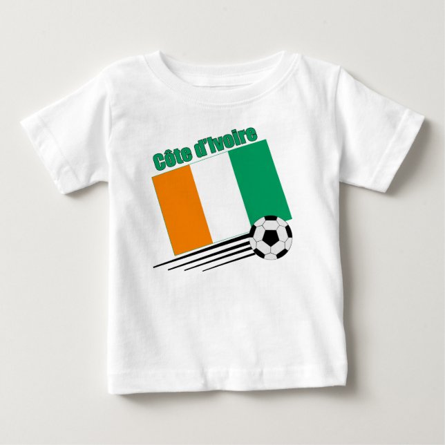 T-shirt Equipe de futebol da Costa do Marfim (Frente)