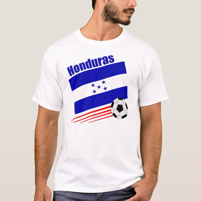 T-shirt Equipe de futebol do Honduran (Frente)