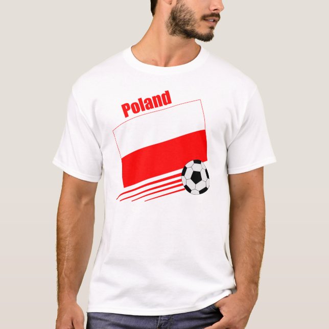 T-shirt Equipe de futebol polonesa (Frente)