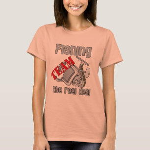 T-shirt Equipe De Pesca Que Pescaria O Acordo De Pesca Com