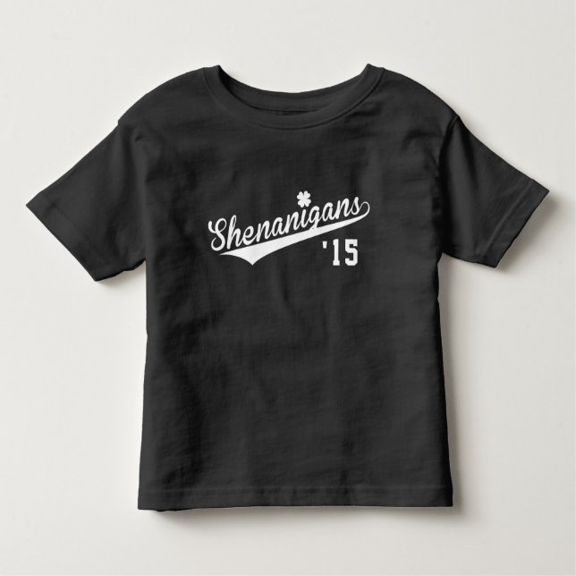 T-shirt Equipe de Shenanigans no Dia de Patrick (Frente)