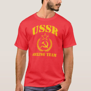 T-shirt Equipe do encaixotamento de URSS