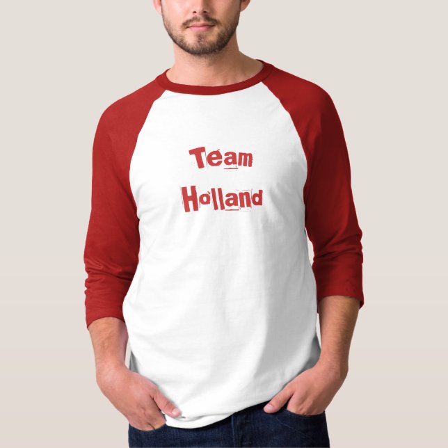 T-shirt Equipe Holland 2 (Frente)