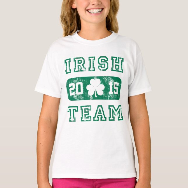 T-shirt Equipe Irlandesa 2015 (Frente)