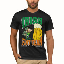Equipe irlandesa da pinta