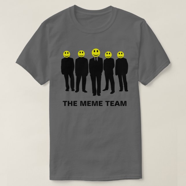 T-shirt Equipe Meme (Frente do Design)