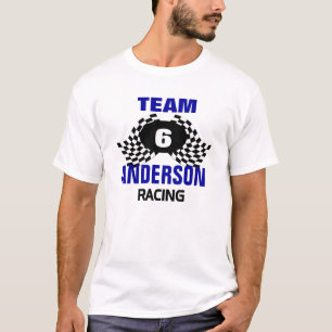 T-shirt Equipe que compete a família