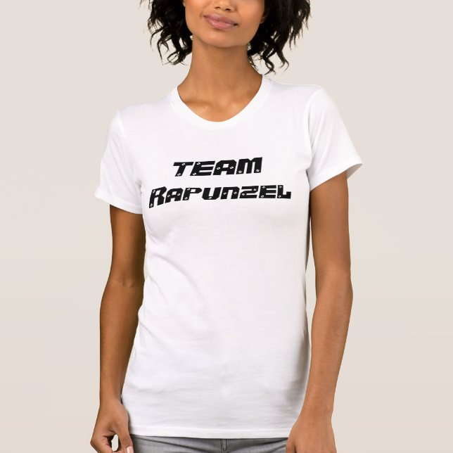 T-shirt Equipe Rapunzel (Frente)