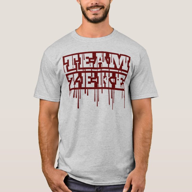 T-shirt Equipe Zeke! (Frente)