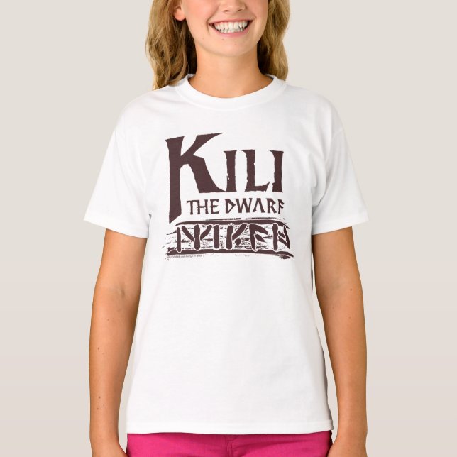 T-shirt Erebor - Nome Kili (Frente)