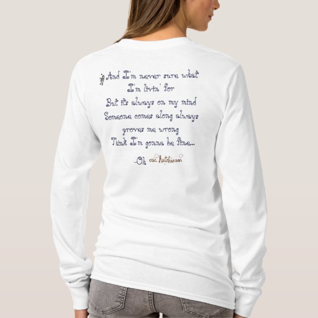 T-shirt Eric Hutchinson (Verso)