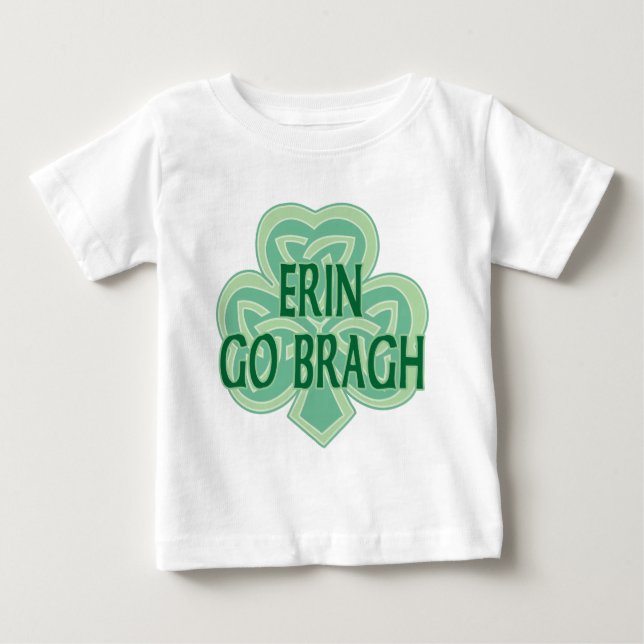 T-shirt Erin Go Bragh Baby Shirt (Frente)