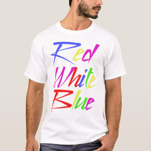 T-shirt errados Trippy das cores