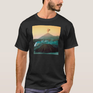 T-shirt Erupção do indonésio do vulcão