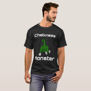 T-shirt Escalada Bouldering do monstro de Chalkness