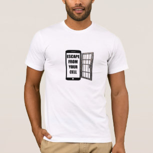 T-Shirt Escapar Da Sua Célula