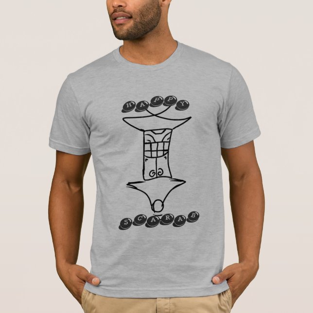 T-SHIRT ESCARAVELHO FELIZ (Frente)