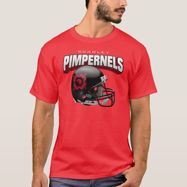 T-shirt Escarlate de Pimpernels T "principal" grande: Casa (Frente)