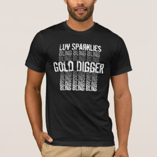 T-shirt Escavador Dourado
