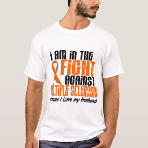 T-shirt Esclerose múltipla do MS na LUTA PARA MEU MARIDO