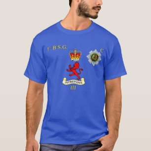 t-shirt escocês da C-Empresa das guardas dos øs