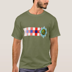 T-shirt escocês das guardas