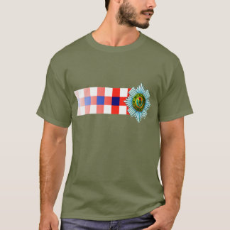 T-shirt escocês das guardas