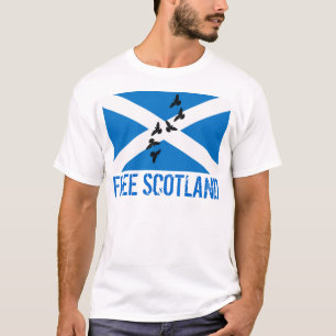 T-shirt escocês livre da independência de Scotla