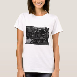 T-shirt escola de mecânico de locomotiva
