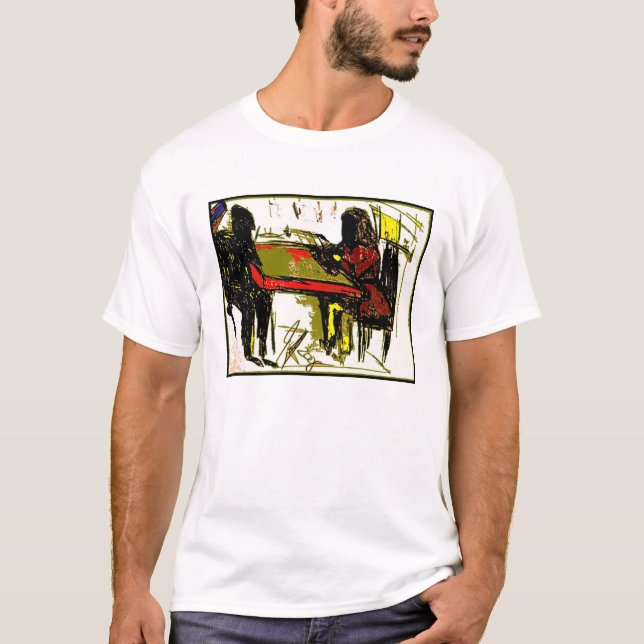 T-shirt escola de meninas soldados (Frente)