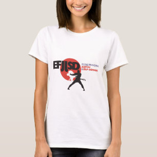 T-shirt Escola Francesa de JuJitsu e Auto-Defesa