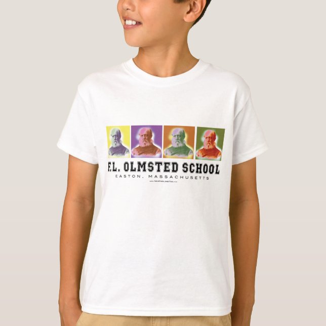 T-shirt escola olmsted (Frente)