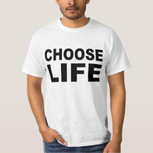 T-shirt Escolha os anos 80 da vida