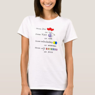 T-shirt Escolher