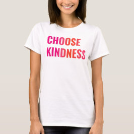 T-shirt Escolher gentileza, Teto Louco