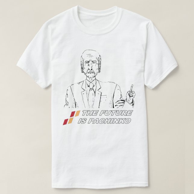 T-shirt "" Escolheram o Pachinko (Frente do Design)