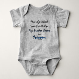 T-shirt Escolhido no Céu de Minha criança bebê...