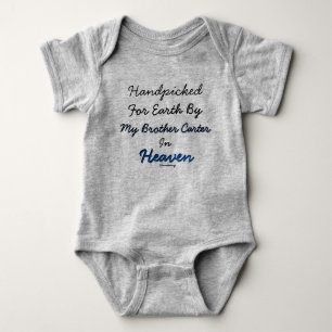 T-shirt Escolhido no Céu de Minha criança bebê...