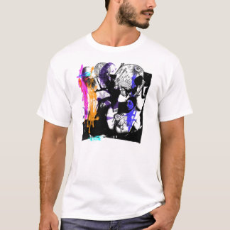 T-shirt Escondido na vista lisa (homens)