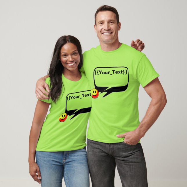 T-shirt Escreva sua mensagem (Unissex)