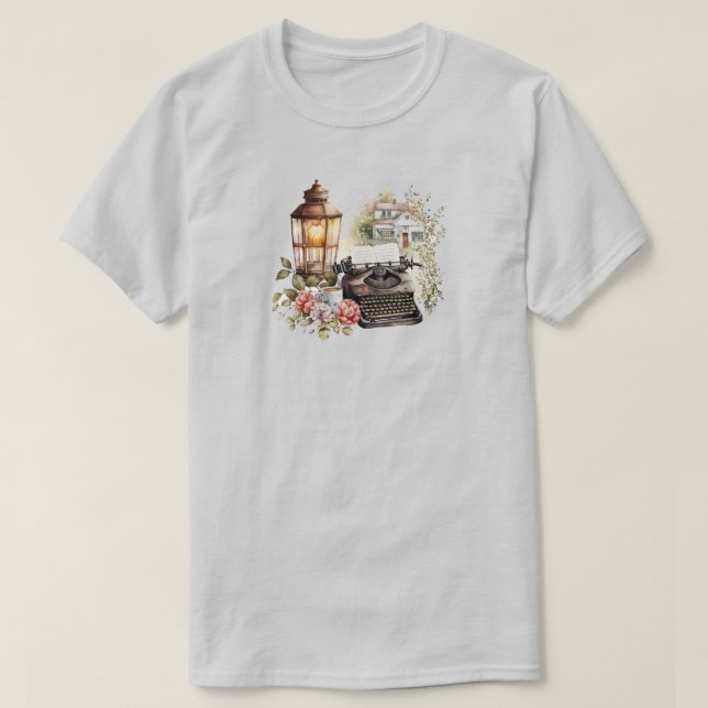 T-Shirt escrevendo (Frente do Design)