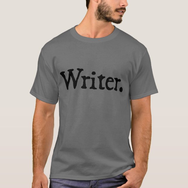 T-shirt Escritor (Frente)