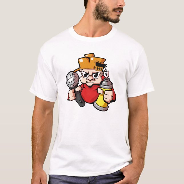 T-shirt Escritor dos grafites (Frente)