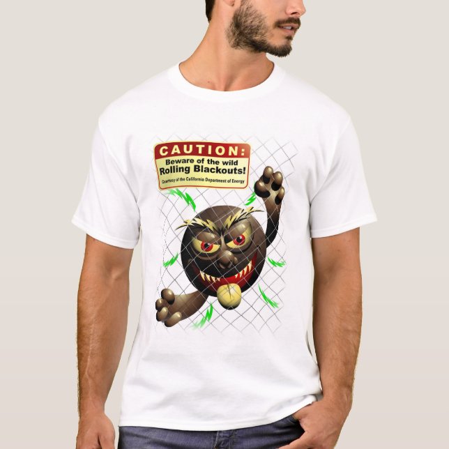 T-shirt Escurecimentos do rolamento (Frente)