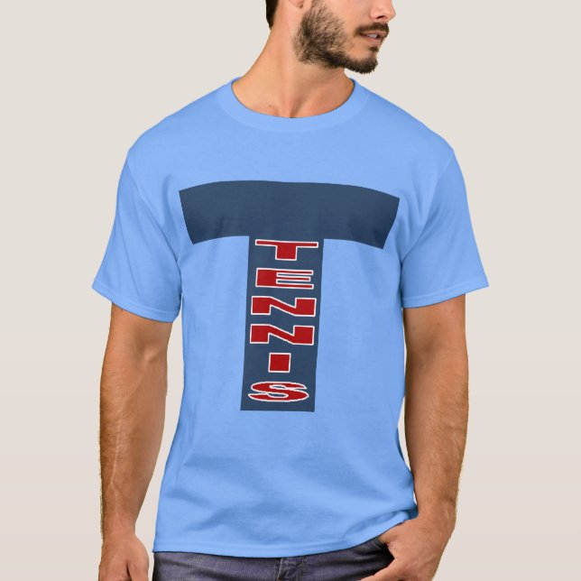 T-shirt escuro azul caroline TÉNIS (Frente)