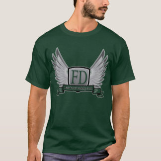 t-shirt escuro básico de FantasyDaddy.com