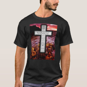 T-shirt escuro básico do 3:16 de John