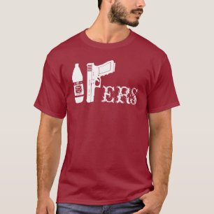 T-shirt escuro básico do futebol da área de San