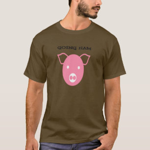 T-shirt escuro básico indo do presunto V2