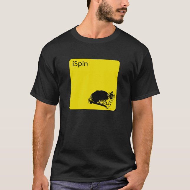 T-shirt (escuro) de Ispin (Frente)